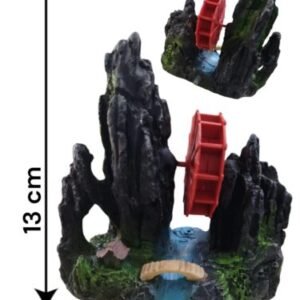 Adorno montaña con rueda 006A
