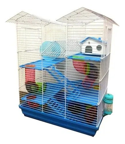 Jaula Hamster Jerbo 5 Niveles Tubería Interior 42809