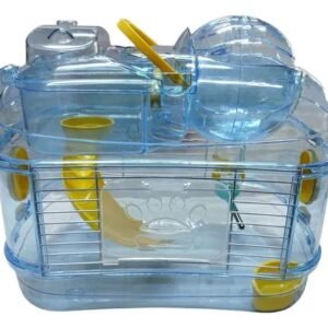 Jaula Hámster 2 Nivel Acrílica Esfera Multi 34x25x29cm 40711