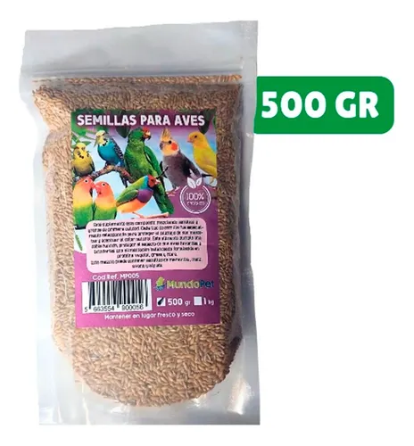 Semillas Alimento Aves De 500gr