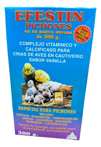 Alimento Calcio Vitaminas Canarios Pichones 300g