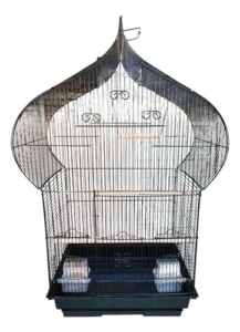 Jaula Iglesia Aves Pájaros Catas Canarios 87x58x36cm 81704