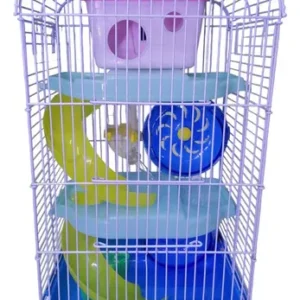 Jaula 3 Pisos Hamsters Raton Jerbo M004