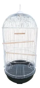 Jaula Redonda Aves Pájaros Catas Canarios 42x92cm 83202